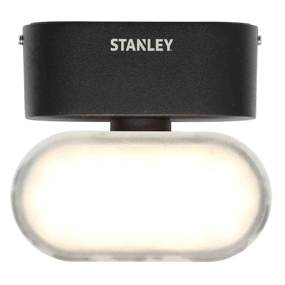 Stanley Medway Outdoor LED Swivel Wall Light, Black - Image 3