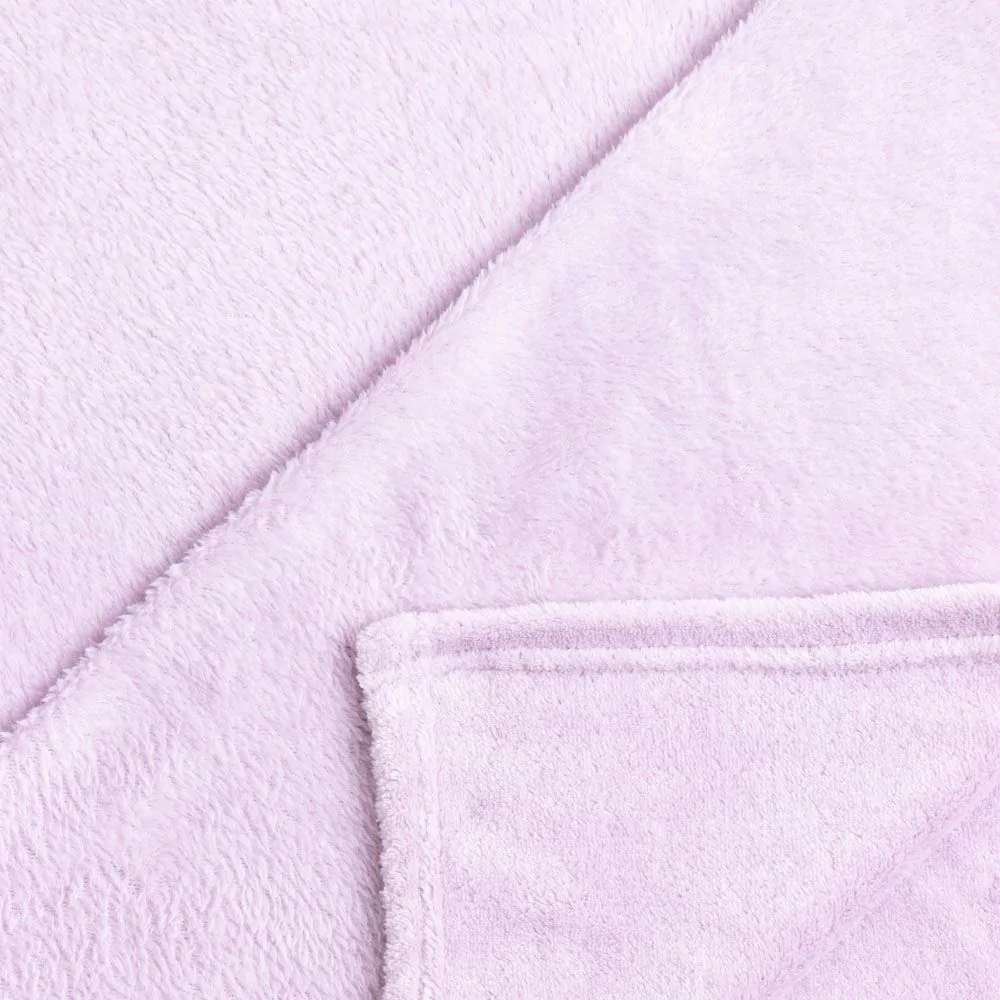 Microfleece Throw, Heather - Image 3