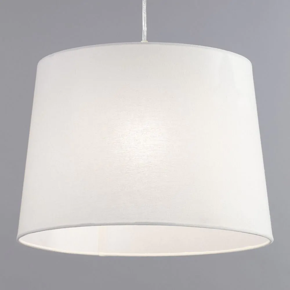 Mira 38cm Linen Easyfit Shade, Natural - Image 3