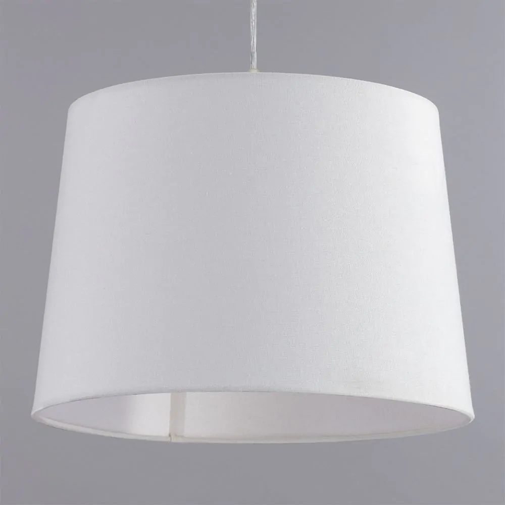 Mira 38cm Linen Easyfit Shade, Natural - Image 4