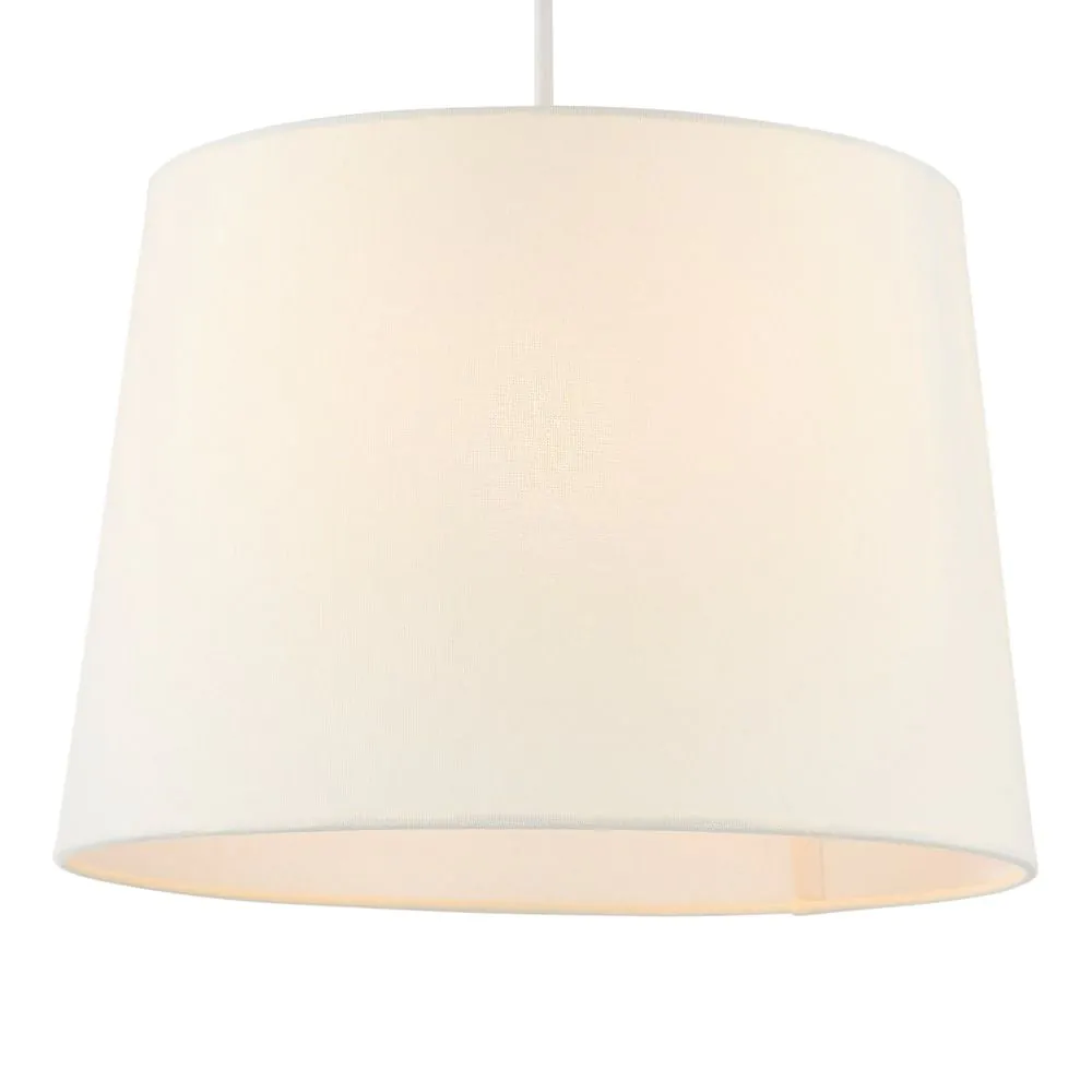Mira 38cm Linen Easyfit Shade, Natural