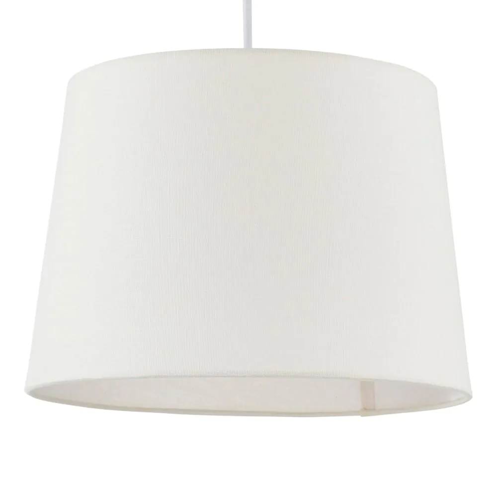 Mira 38cm Linen Easyfit Shade, Natural - Image 6