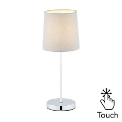 Mira Touch Stick Table Lamp, Grey