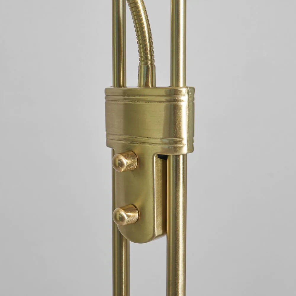 Mother And Child LED Floor Lamp, Satin Brass - Image 5