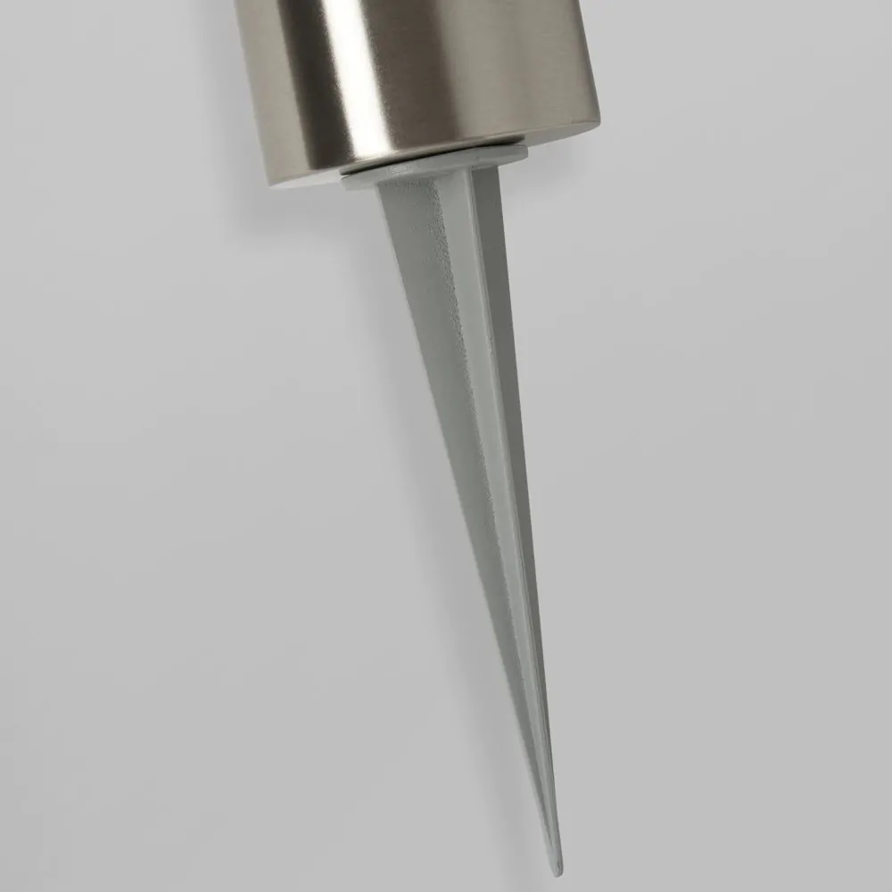Nashi LED Outdoor Solar Ground Spike Light, Stainless Steel - Image 5