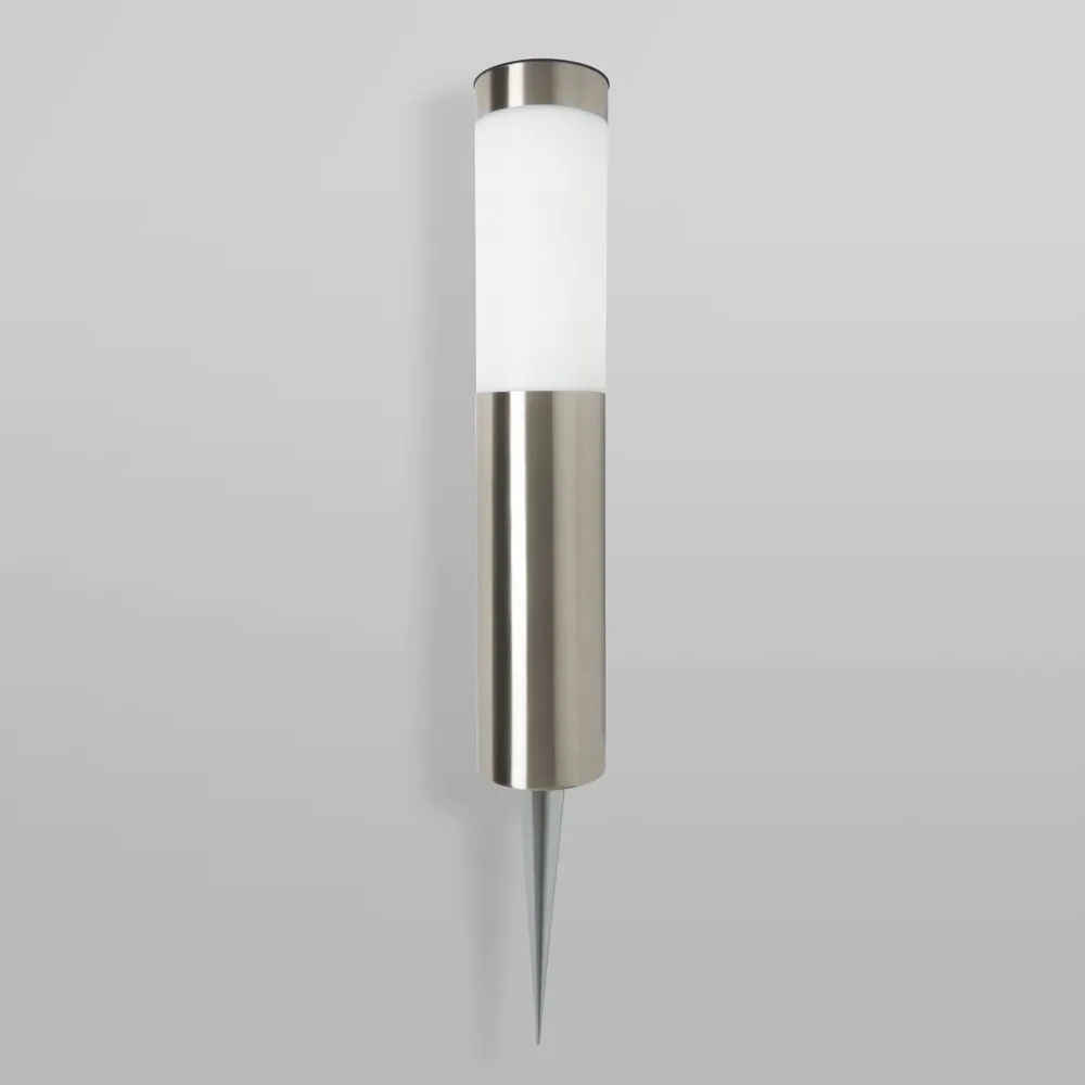 Nashi LED Outdoor Solar Ground Spike Light, Stainless Steel - Image 3