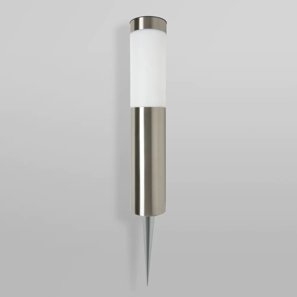 Nashi LED Outdoor Solar Ground Spike Light, Stainless Steel - Image 4