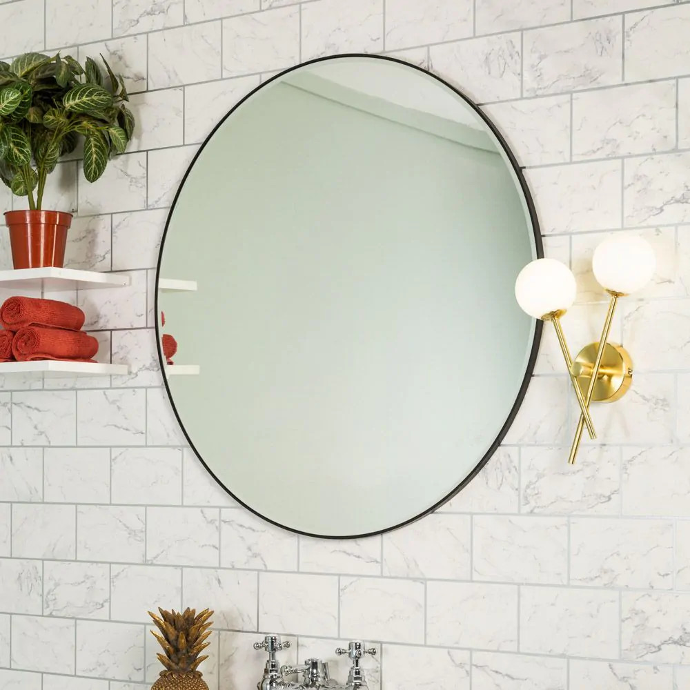 Nera Bathroom Wall Light, Satin Brass - Image 2