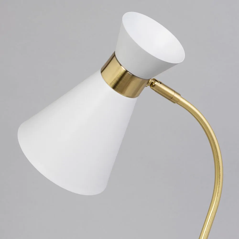 Olson Arc Task Table Lamp, White - Image 5