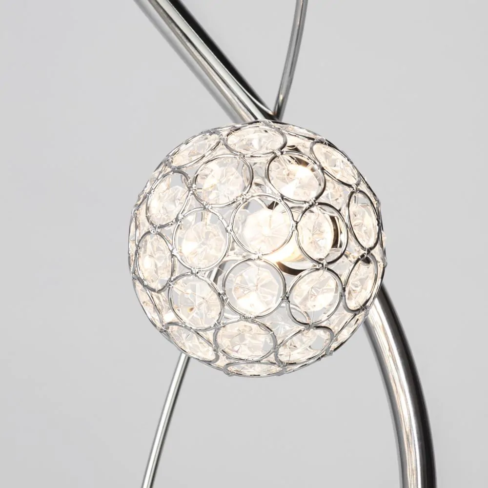 Orianna Floor Lamp, Chrome - Image 6