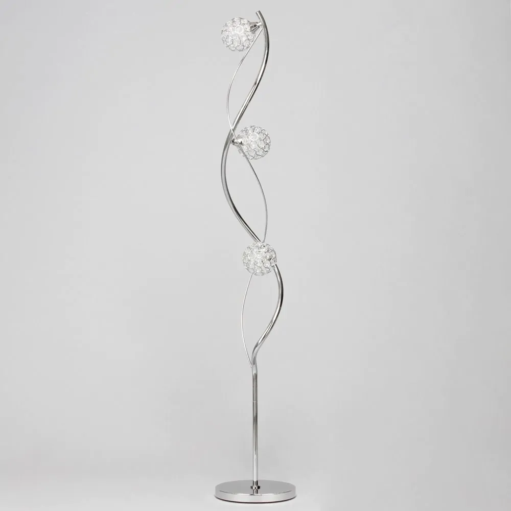 Orianna Floor Lamp, Chrome - Image 5