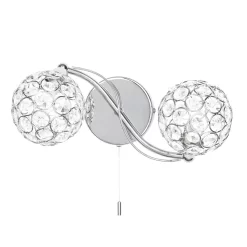 Orianna Wall Light, Chrome