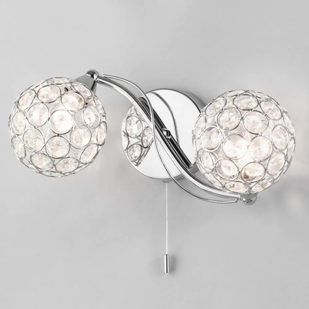 Orianna Wall Light, Chrome - Image 3