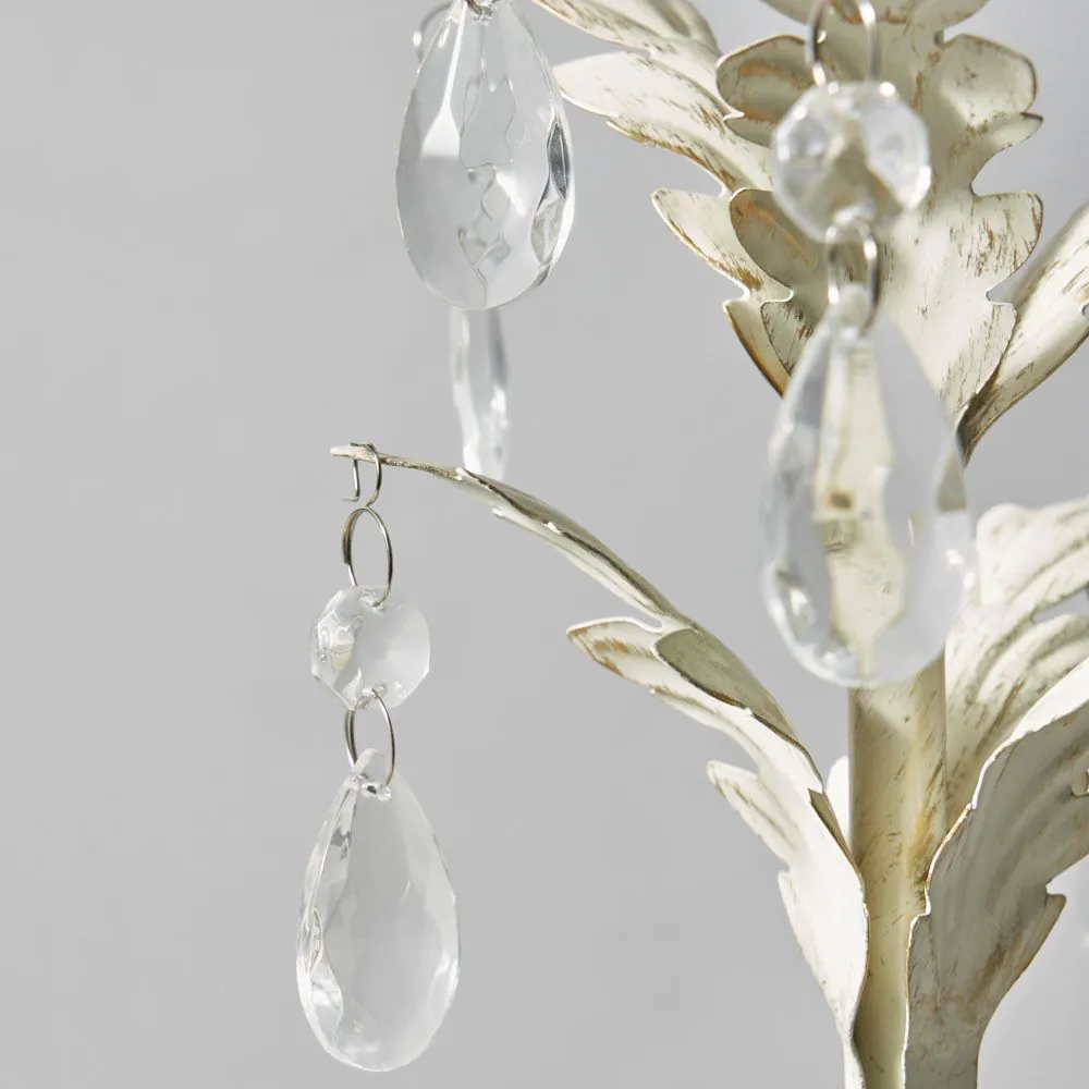 Paisley Table Lamp, Cream - Image 5