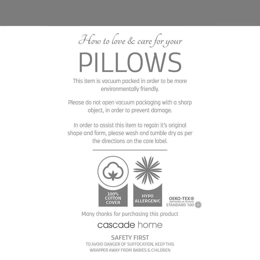 Hotel Collection 5 Star Feels Like Down Pillows, Pair - Image 4