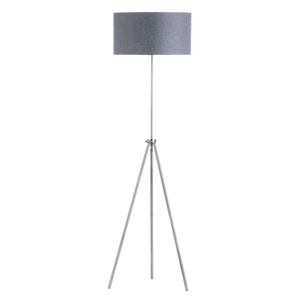 Pol Rise And Fall Tripod Floor Lamp, Brushed Steel - Image 7