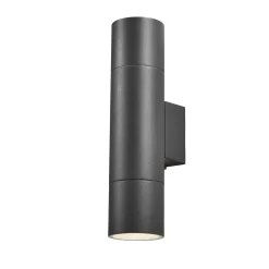 Polo Up And Down Outdoor Wall Light, Anthracite