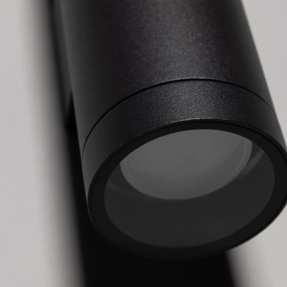 Polo Up And Down Outdoor Wall Light, Black - Image 5