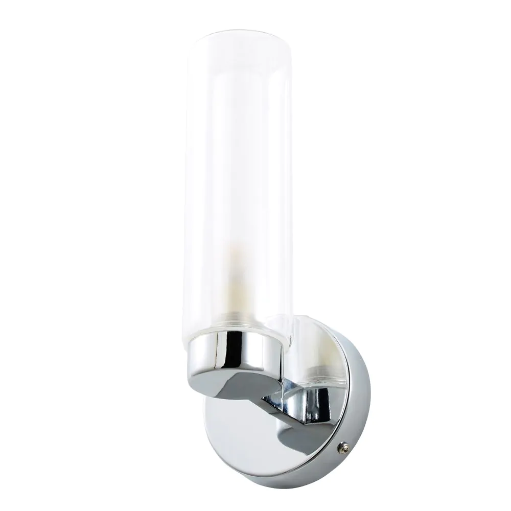 Riona Bathroom Wall Light, Chrome