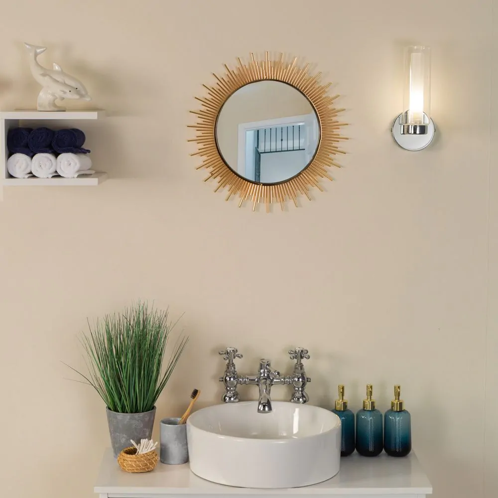 Riona Bathroom Wall Light, Chrome - Image 2