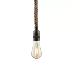 Roch Single Pendant Rope Cable Kit, Natural