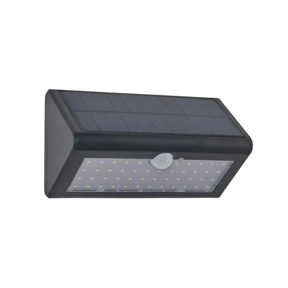 Sabik LED Outdoor Solar Up Or Down Wall Light With PIR, Anthracite