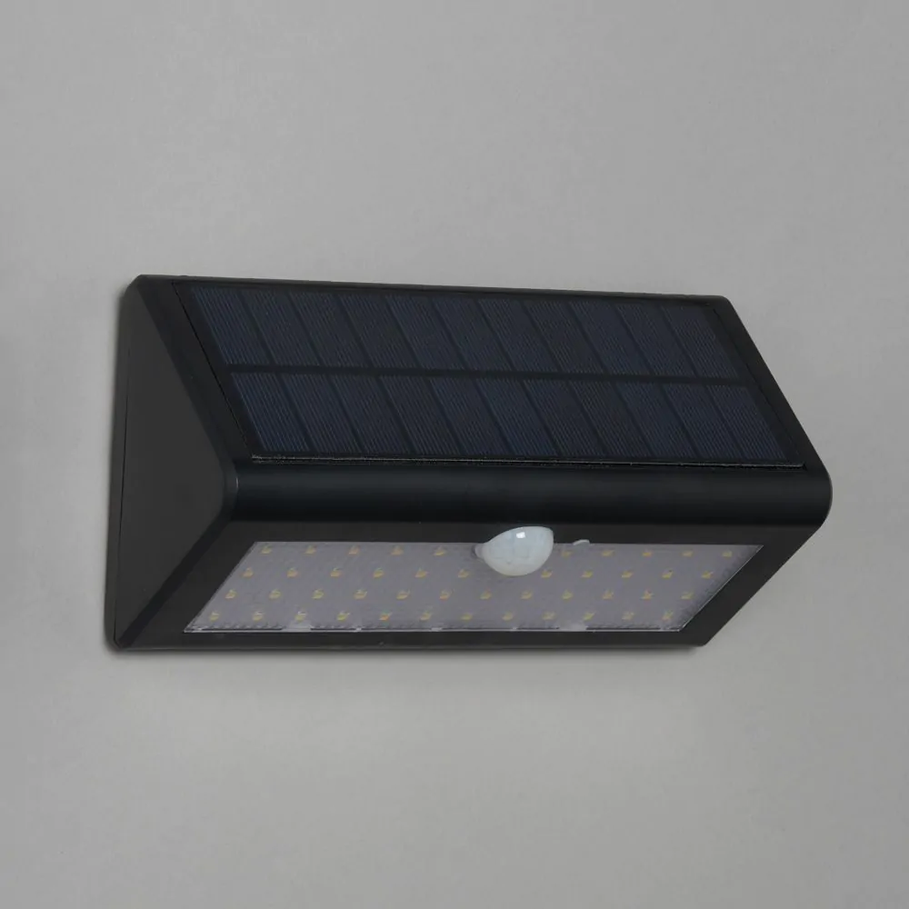 Sabik LED Outdoor Solar Up Or Down Wall Light With PIR, Anthracite - Image 4