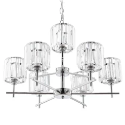 Shirley Bathroom Chandelier, Chrome