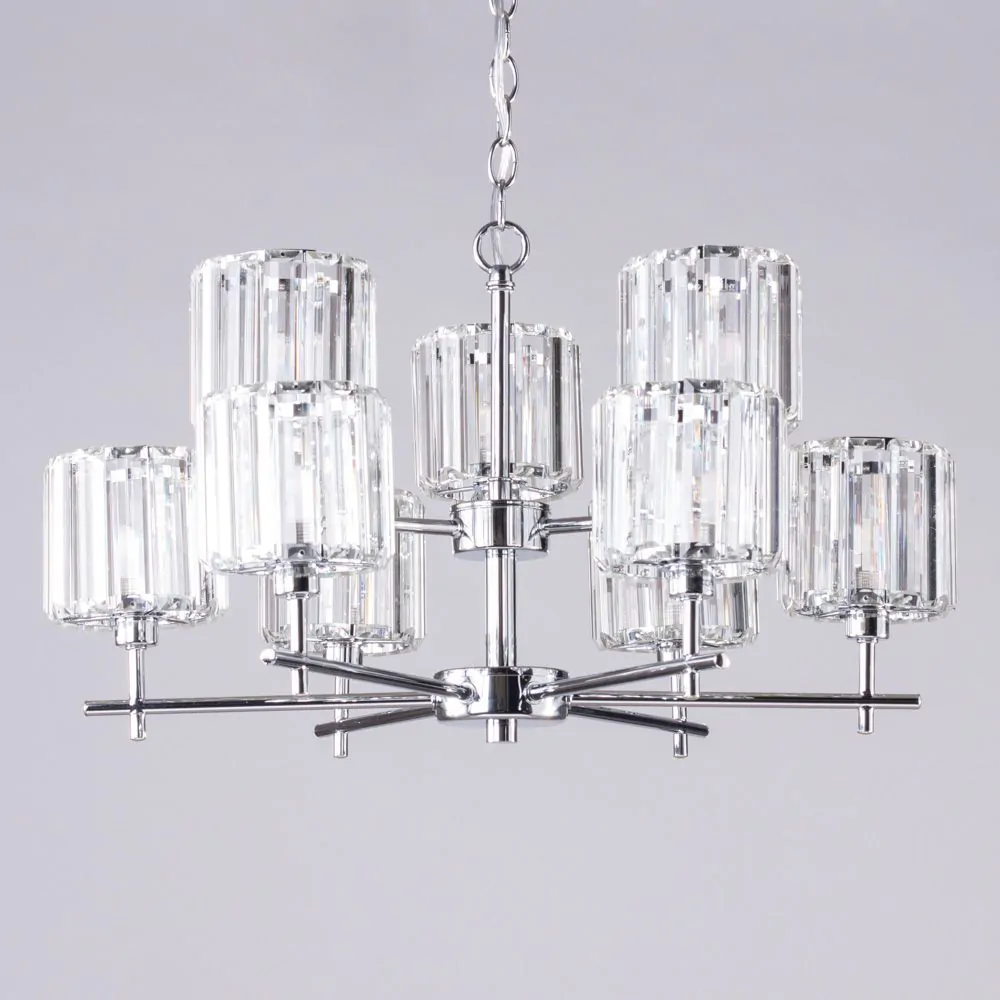 Shirley Bathroom Chandelier, Chrome - Image 4