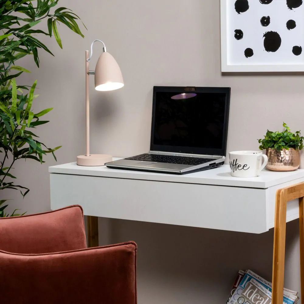 Sian Task Lamp, Pink - Image 2