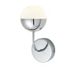 Sile LED Bathroom Wall Light, Chrome