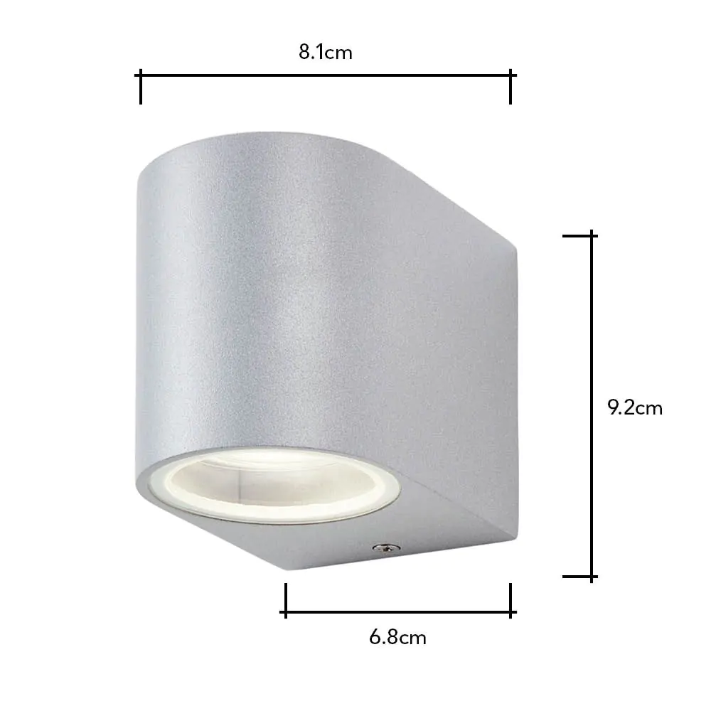 Smithe Outdoor Wall Light, Stainless Steel - Image 6