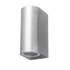 Smithe Up And Down Outdoor Wall Light, Stainless Steel