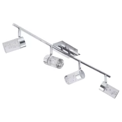 Stellar Bubble LED Bathroom Spotlight Bar, Chrome