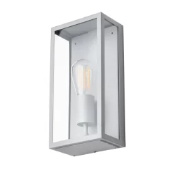 Stratus Outdoor Wall Light, Silver