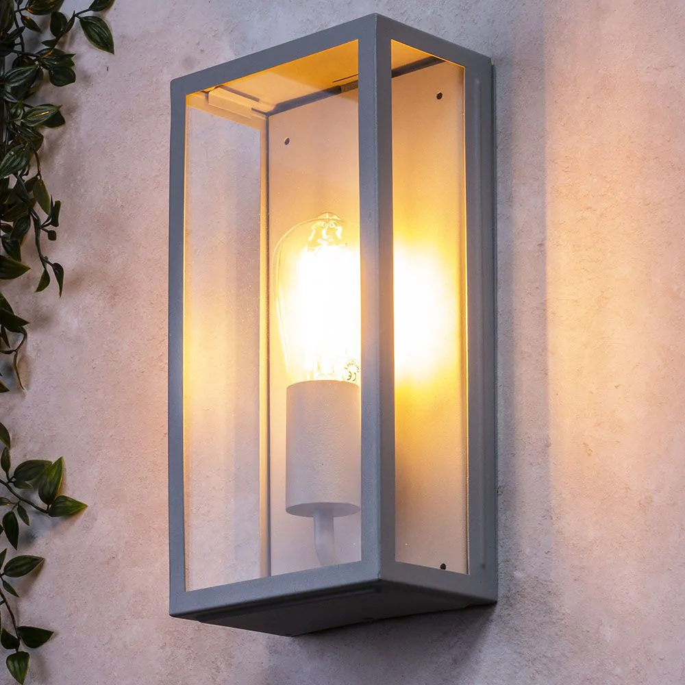 Stratus Outdoor Wall Light, Silver - Image 2