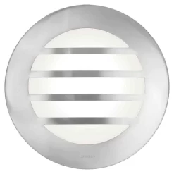 Stanley Tahoe Outdoor Circular Wall Or Ceiling Light With Slats, Steel