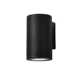 Taylor Up Or Down IP54 Outdoor Wall Light, Black