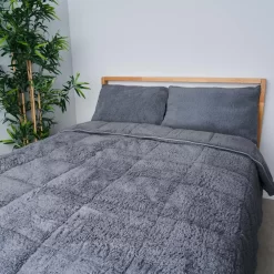 Teddy Bear King Duvet, Grey