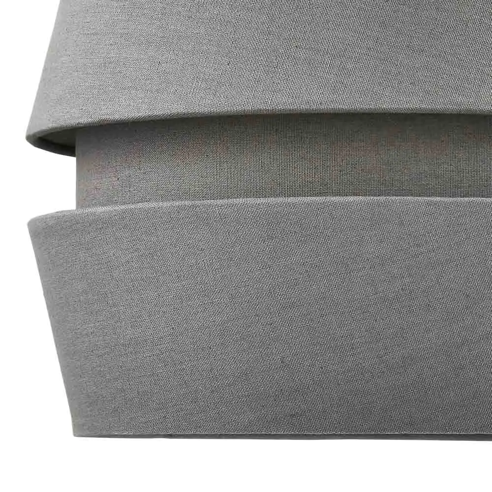 Three Layer Linen Easyfit Shade, Grey - Image 7