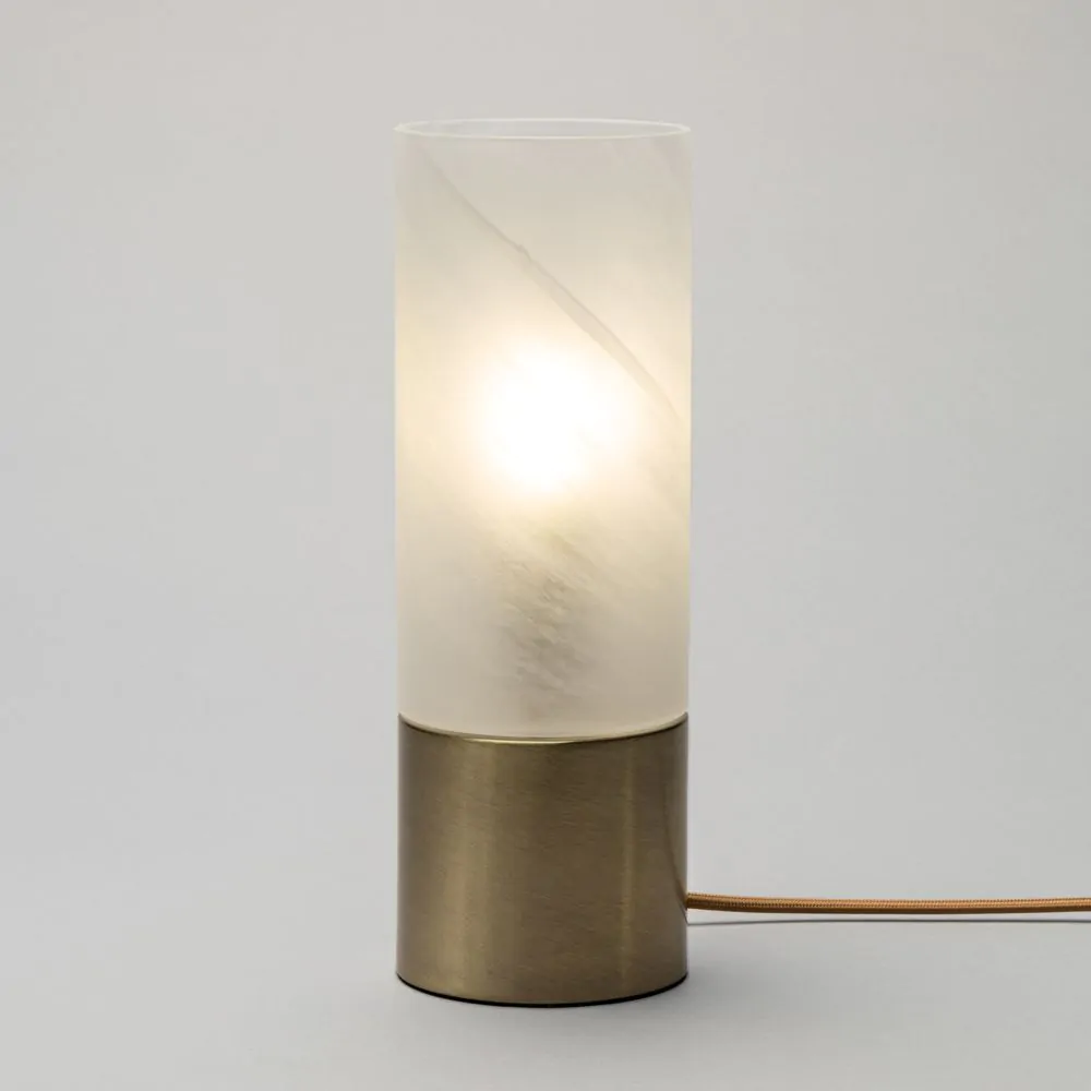 Tilly Touch Sensitive Table Lamp, Antique Brass - Image 3