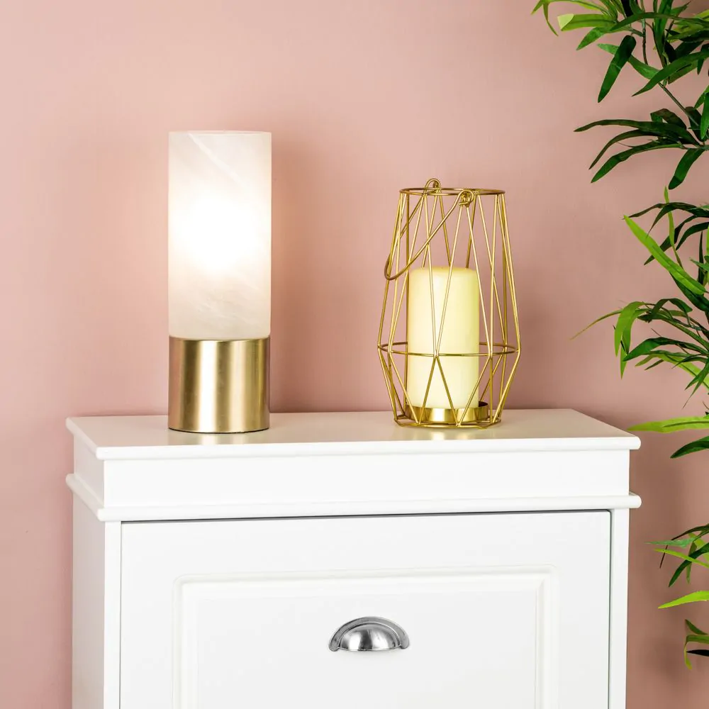 Tilly Touch Sensitive Table Lamp, Antique Brass - Image 2