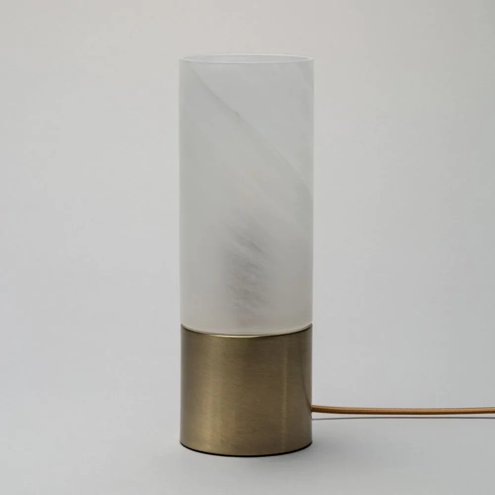 Tilly Touch Sensitive Table Lamp, Antique Brass - Image 4