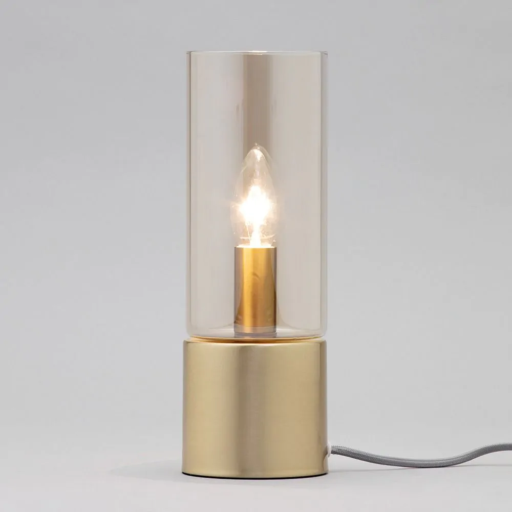 Tilly Touch Sensitive Table Lamp, Satin Brass - Image 3