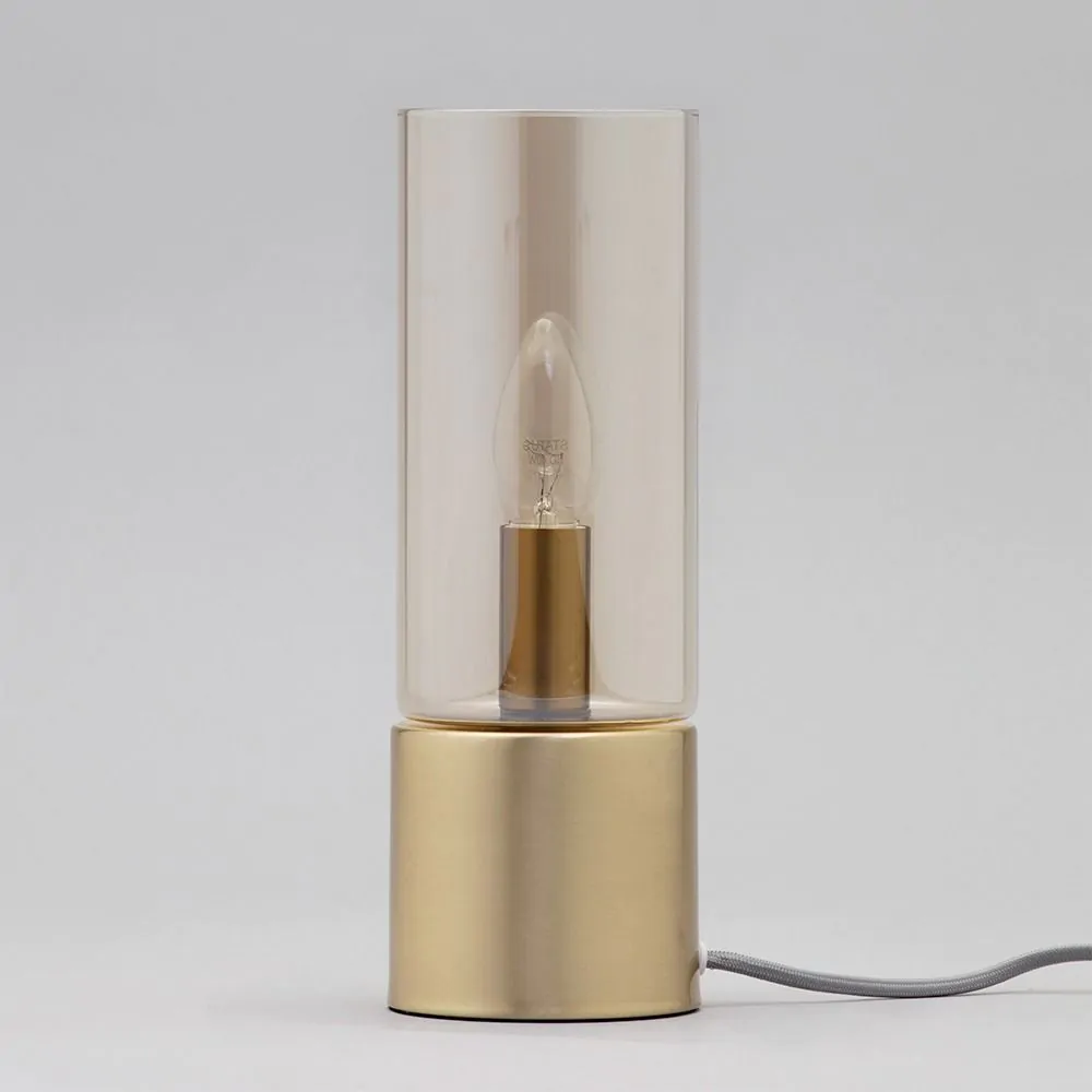 Tilly Touch Sensitive Table Lamp, Satin Brass - Image 4