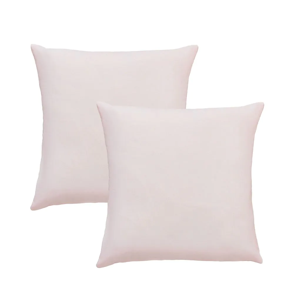 Twin Pack Of Cushions, Blush - Image 2