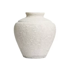Vintage Style Ceramic Vase, Cream