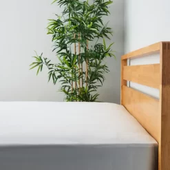 Waterproof Mattress Protector Single, White