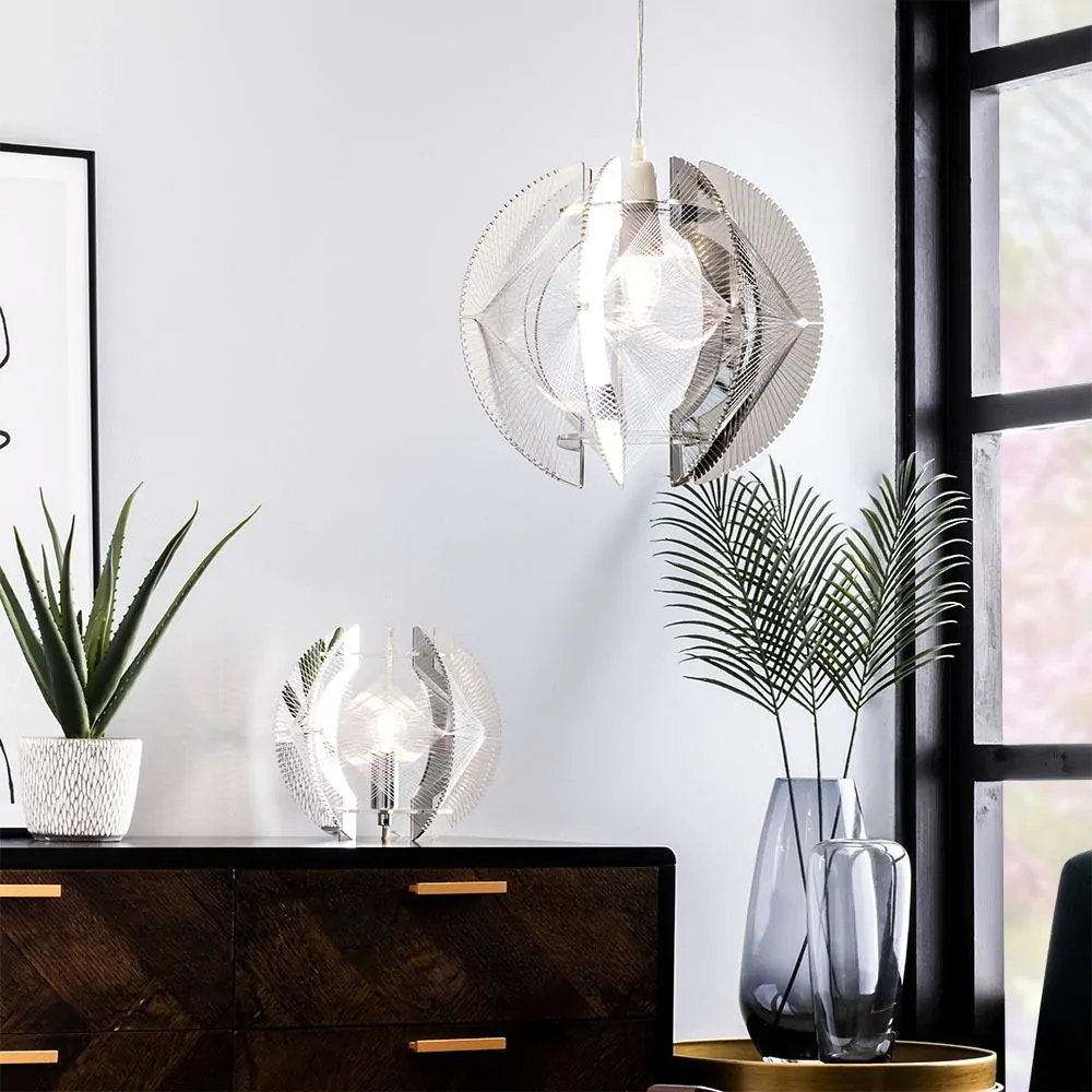 Weston Table Lamp, Silver - Image 6