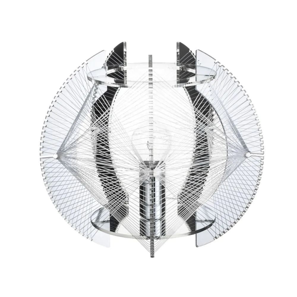 Weston Table Lamp, Silver